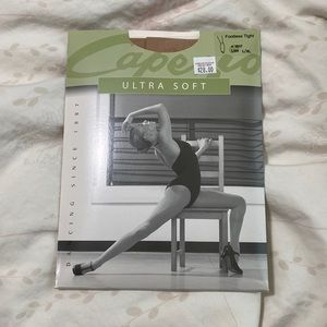 Capezio Ultra Soft Tan Footless Tights